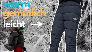 Die perfekte (Daunen)Hose für kalte Tage. Athmosphere Pants. Jack Wolfskin