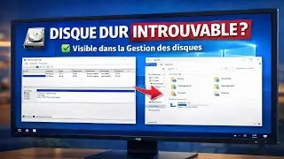 😱 Disque dur appara&icirc;t dans la Gestion des disques mais pas dans Ce PC !