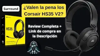 Review de los cascos gamer Corsair HS35 v2 con test de micr&oacute;fono