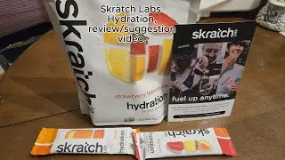 I review/suggest Skratch Labs Hydration! They are my go to for electrolyte replacement.#SkratchLabs
