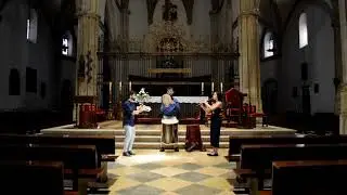 Jacques Hotteterre - Suite Si menor dos flautas: Gravement - Gay - Gravement; Serendipia Ensemble