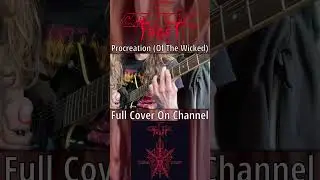 CELTIC FROST - Procreation (Of The Wicked) - Guitar Cover Preview