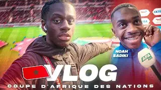 ON A SUIVI LA PREMIÈRE JOURNÉE DE LA CAN 2025 AU MAROC (Vlog, interviews…)