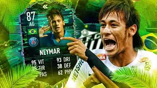 JE TEST NEYMAR 87 FLASHBACK ( neymar a son prime ) FIFA 22 Ultimate team