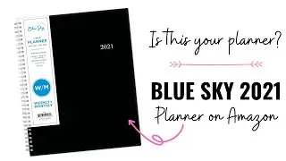 BLUE SKY - Most AFFORDABLE PLANNER ON AMAZON | Full Flip-Thru + Pen Test!