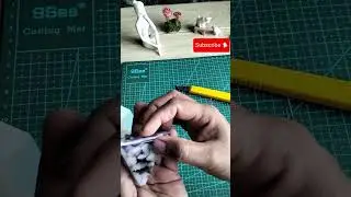 Mini Rocks + Resin = Pyramid Paperweight 🏔️💫