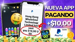 &iexcl;RECIBE $10.00! 🤑 NUEVA APP Para GANAR DINERO A PAYPAL 2026🔥 Nut GO ✅ PRUEBA de PAGO 💸