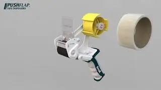 EXC 828PL   PUSHFLAP   Tape Dispensers