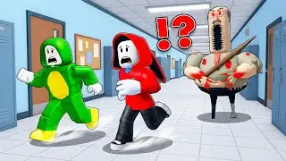 JJ and Mikey Escaped Scary Teacher ?! (Maizen Roblox)