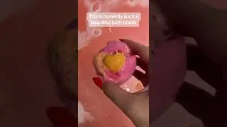 Lush Heart beat bath bomb review / demo #lush #lushheartbeat #bathbomb #review #demo #fyp #bath