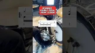Double Pedal DRUMMING Made Easy for Beginners! (Drum Lesson) #drums