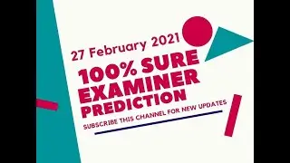 27 FEBRUARY 2021 Real IELTS Prediction | Listening | Reading | Writing | BC & IDP