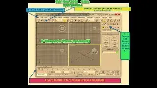 Интерфейс 3ds Max 2009 2010  Окно программы