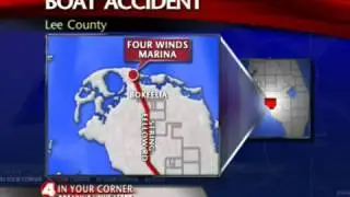 Boat fire off gulf coast near Pine Island