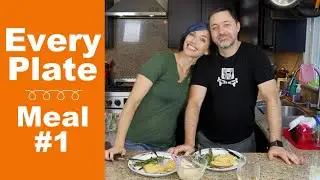 EVERY PLATE Meal #1 Panko Chicken | Meal Kit Review, Cooking, Taste Test