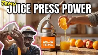 Temu&rsquo;s Cheapest Juice Press, Looked Fake Until I Used It