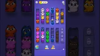 Kitty Sort: Twisted Tails Level 356 | Funny Games