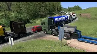 Apiladora forestal a Francia | Euro Truck Simulator 2