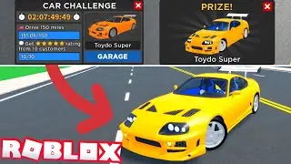 Getting the new Toydo Super in Roblox Car Dealership Tycoon! (Car Challenge)
