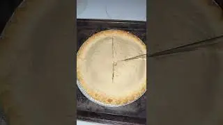 Cut slits in pie crust before baking