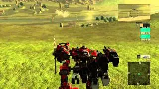 Chromehounds Boss Battle Compilation
