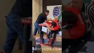 SCOTT JAMES VS ETHAN FISHER PAA WARZONE  #armwrestler #ARMWRESTLING #armgods