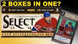 LOADED PRODUCT! - 13/14 Panini Select Hockey Hobby Box Break - 4 Autos Per Box