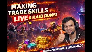 NEW WORLD LIVE 🔥 MAX GOLD FARM + RAID RUNS | ENDGAME LOOT & FAST COINS
