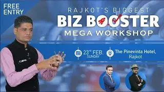 Mega workshop in #rajkot | #facebook marketing | #amittrikmani | #upgradeindia