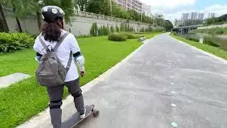 Adventure Eskating To Dragon Park! #electricskateboarding