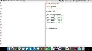 72- Easy Python Programming List box