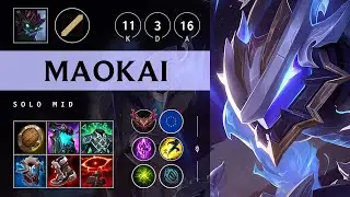 Maokai Mid vs Akshan: Super CC - EUW Grandmaster Patch 14.24