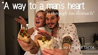 Making Norwegian Tacos With @sezeryilmazacademy  - vlog 16