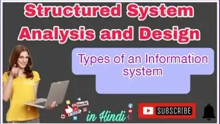 Types of Information system🤔 | System | with example🤗| SSAD