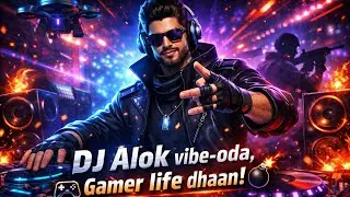 DJ Alok vibe-oda, Gamer Life dhaan!&rdquo; 🔥🎧✔️ YouTube Live✔️ Free Fire Live✔️ Gaming
