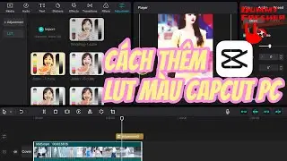 Cách thêm LUT màu vào Capcut PC