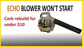 Echo blower Carb rebuild - Easy DIY