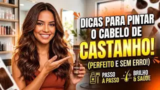 Cabelo Castanho : Dicas para pintar o cabelo de castanho #cabelocastanho