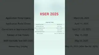 IAT 2025 Latest UPDATE | BIGGEST EVER CHANGE in Eligibility,  Exam Date and Courses!   #shorts