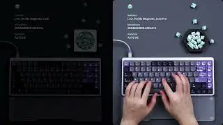 Air75 HE Typing Sounds   Low Profile Magnetic Jade   Low Profile Magnetic Jade Pro