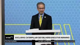 Jim Umpleby, Chairman + CEO at Caterpillar Boardroom Remarks