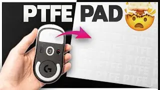 PTFE Mousepad Review - LEGENDARY Hard Pad?