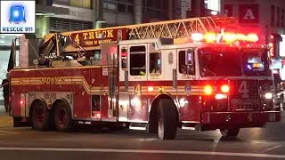 FDNY Ladder 4 + Battalion 9