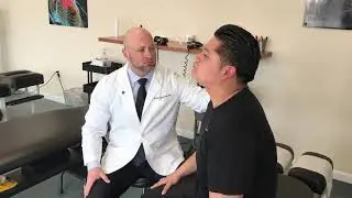 Chiropractic Adjustment with Spanish Speaking Patient at Fanwood Back Relief Center