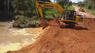 Transferindo pontes de madeira p&oacute; tubos clvanizados