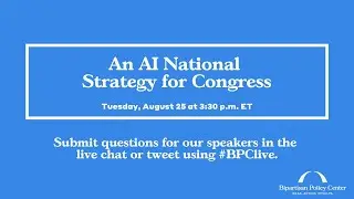 An AI National Strategy for Congress