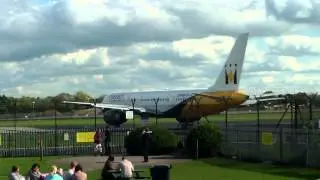 Monarch Boeing 757-2T7 G-MONJ Takeoff | 23R EGCC/MAN | 12th May 2012 (FULL HD)