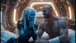 Alien Girl Shocked After Watching The Human Snap His Broken Bones Back Into Place.