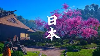 Assassin&rsquo;s Creed Shadows | Naoe Amid Heavy Rain, Thunder & Strong Winds in Cherry Blossoms