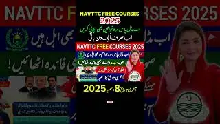NAVTTC 2025 Free Courses &mdash; Seats Running Out! Apply Today! ⚡
